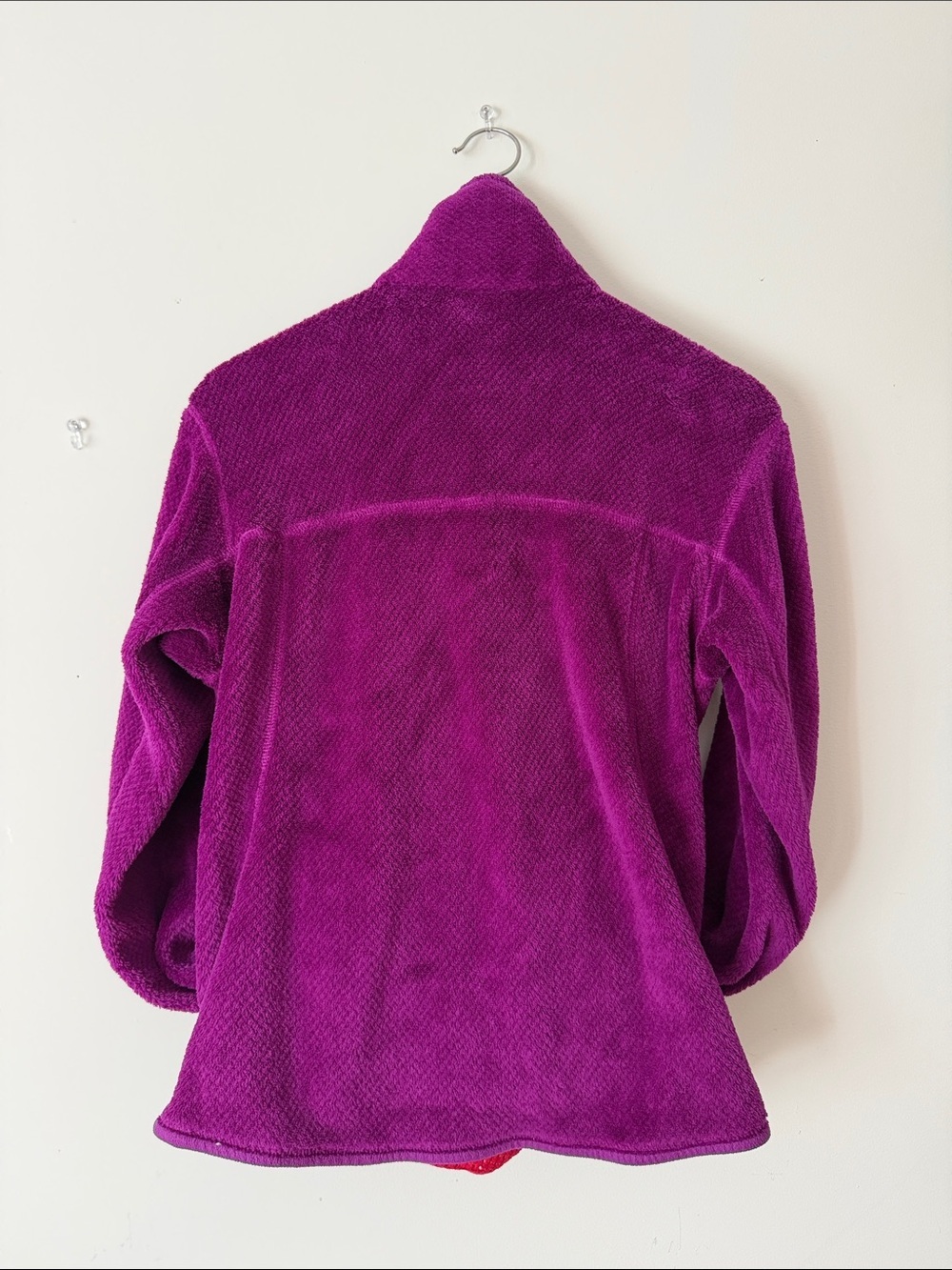 Patagonia Women's Snap-T Pullover Ikat Purple M Cozy Soft Fleece Hiking Outdoors - Picture 2 of 10
